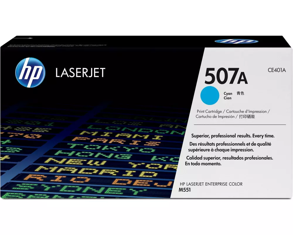 HP Toner Nr. 507A (CE401A) Cyan