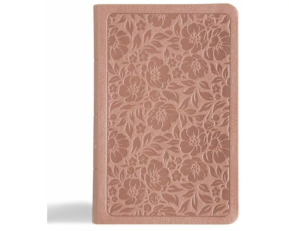 KJV Personal Size Bible, Rose Gold Leathertouch