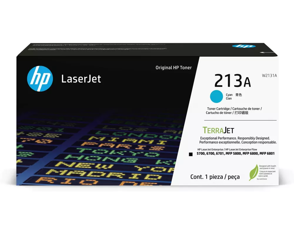 HP Toner Nr. 213A (W2131A) Cyan