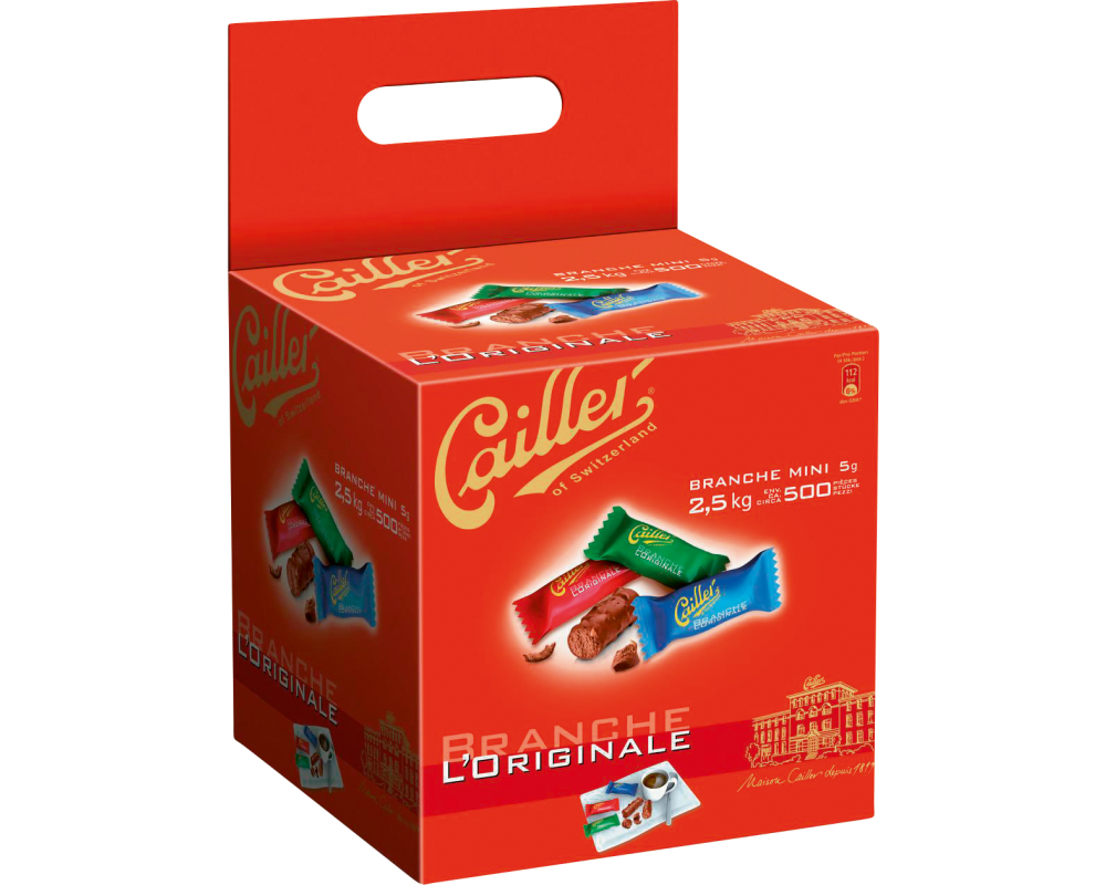 Cailler Branches Milchschokoladenriegel'Originale Mini 2.5 kg