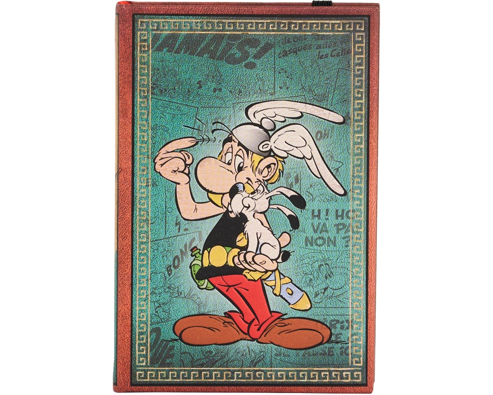 PAPERBLANKS Notizbuch Asterix Mini PB9701-3 liniert, blau 176 Seiten