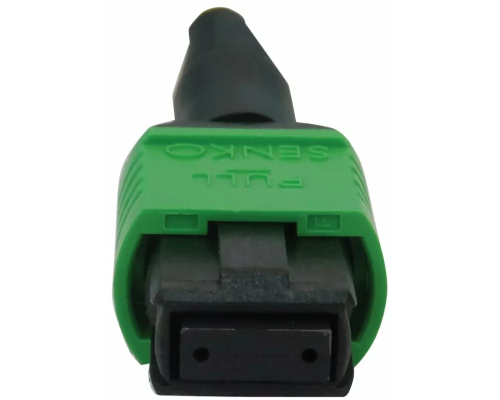 EATON TRIPPLITE 40/100/400G, Singlem, 9/125, OS2, Breakout, Fiber, Optic Cable, 12F, MTP/MPO-APC to 4x Duplex, SN-UPC, F/M, Ye, 2m