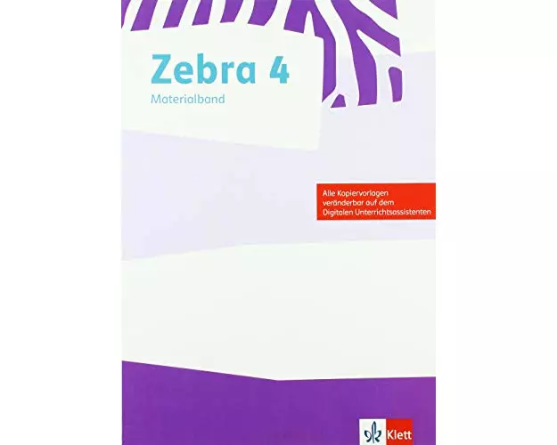 Zebra 4. Materialband zum Verbrauchsmaterial und zur Ausleihvariante Klasse 4
