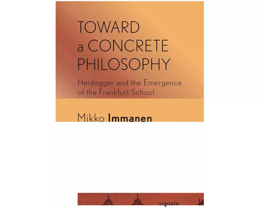Toward a Concrete Philosophy