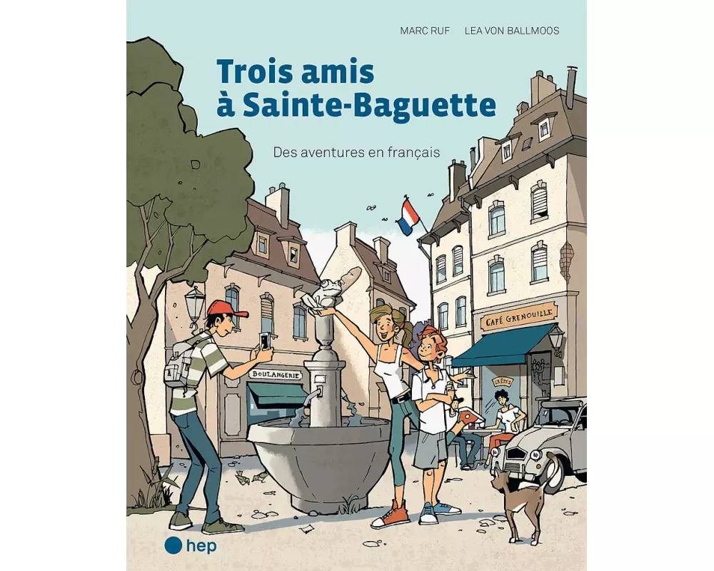 Trois amis à Sainte-Baguette