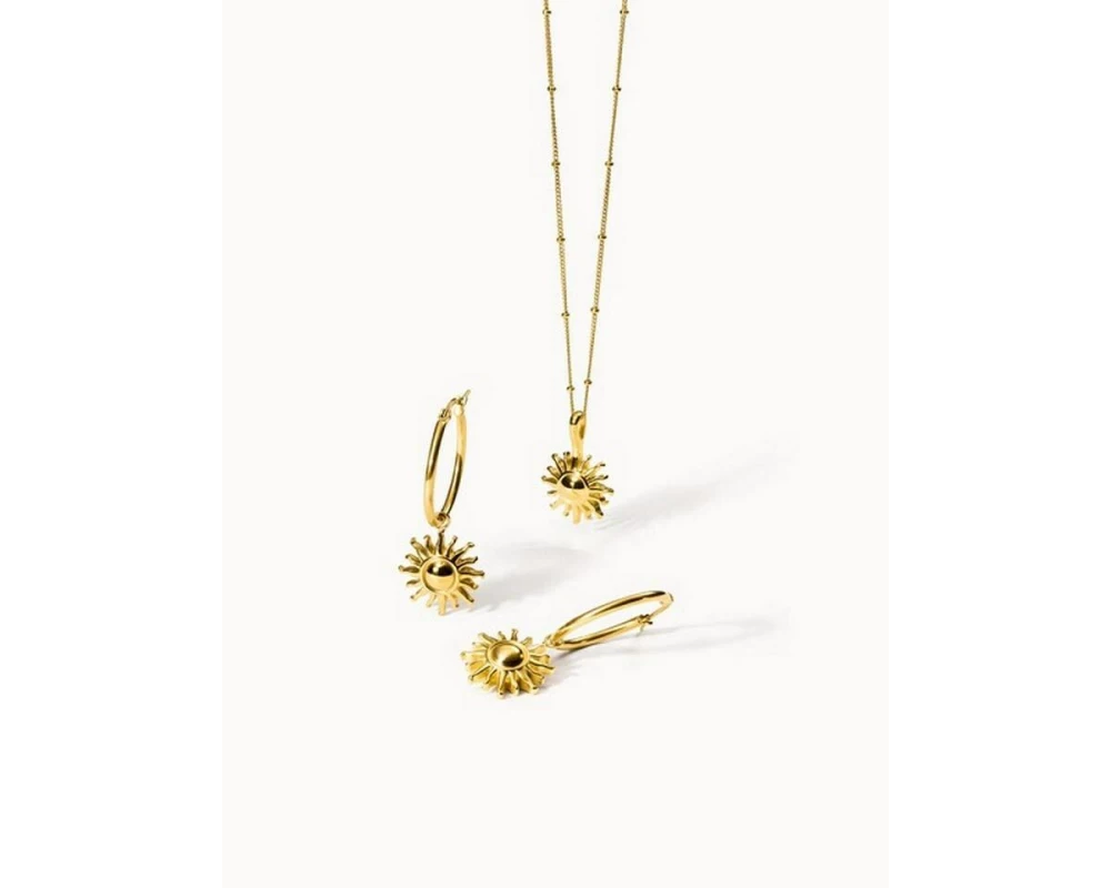 Purelei Inner Sun Ketten-Set Edelstahl, Gold