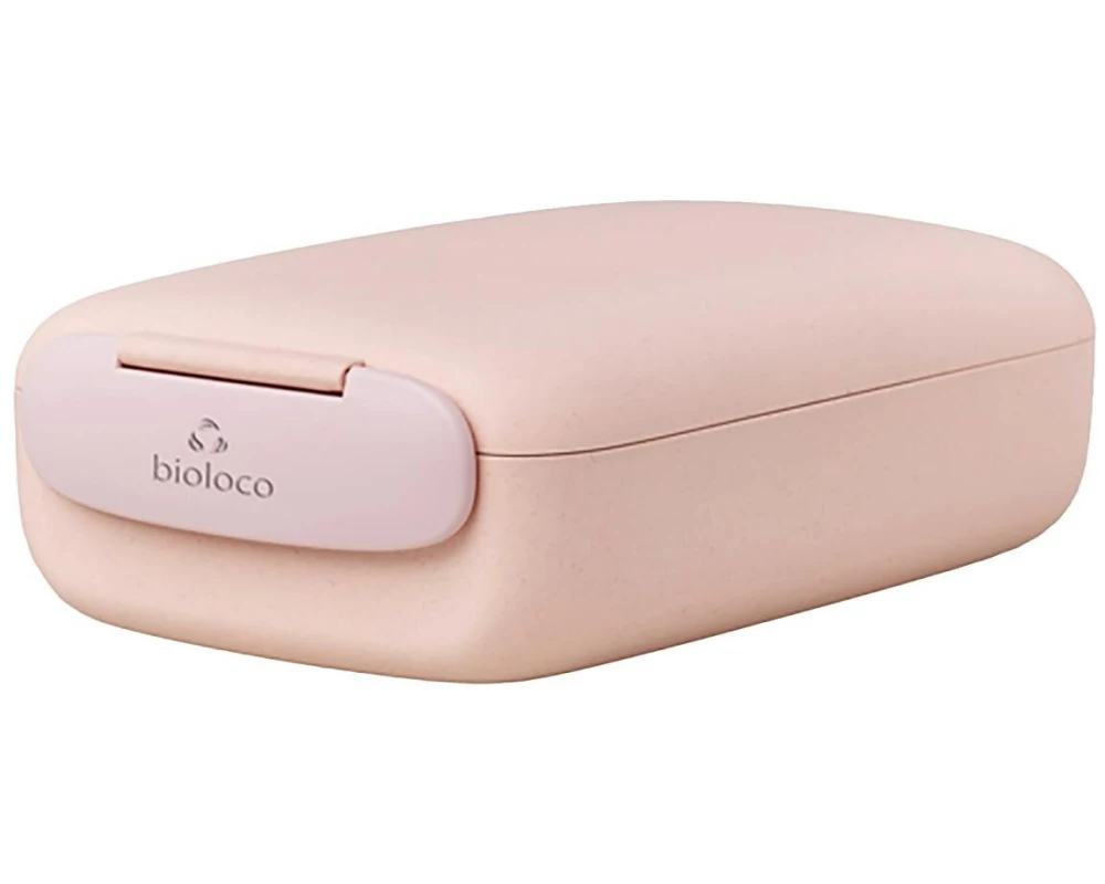 BioLoco Lunchbox rectangle Beige/Rosa