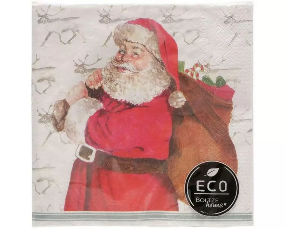 Boltze Servietten Santa 20 Stück