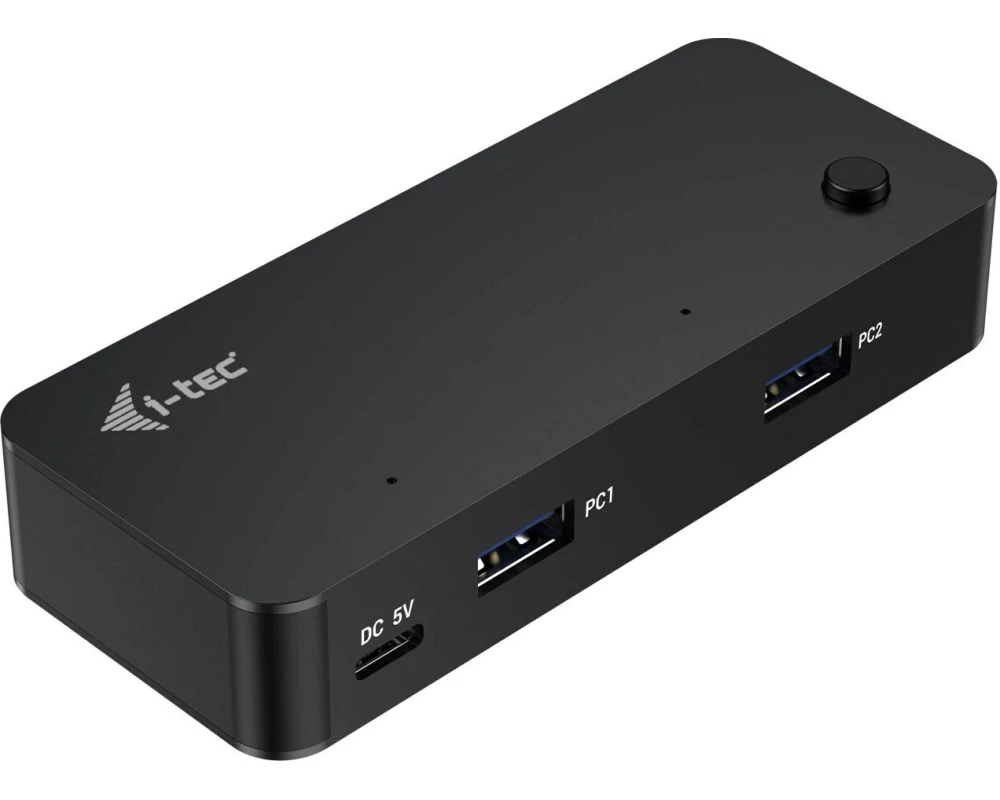 i-tec USB-Hub Universal KVM 2x USB-C + 2x USB-A 3.0