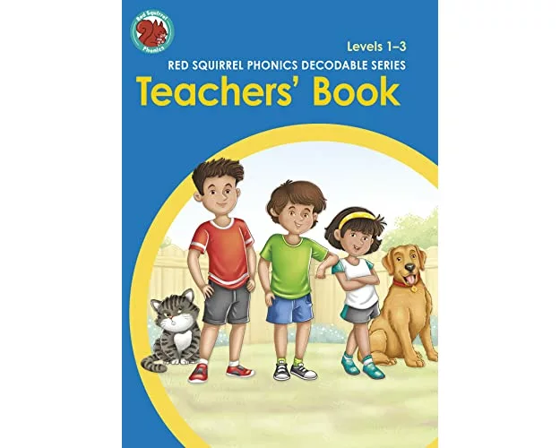 Red Squirrel Phonics Teachers' Book Levels 1-3