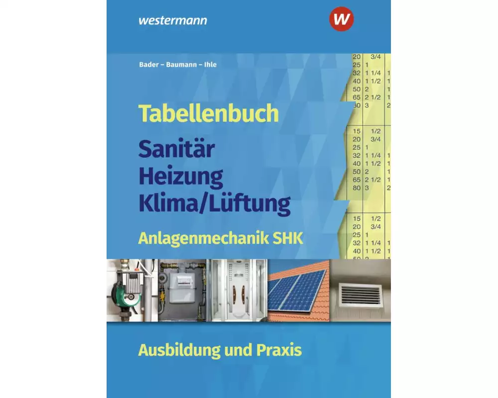 Tabellenbuch Sanitär-Heizung-Klima/Lüftung