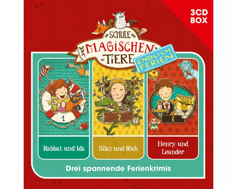 Endlich Ferien - 3-CD Hörspielbox Vol. 1