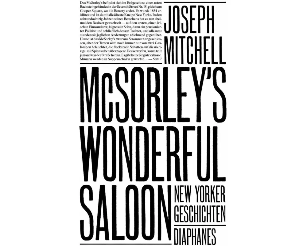 McSorley's Wonderful Saloon