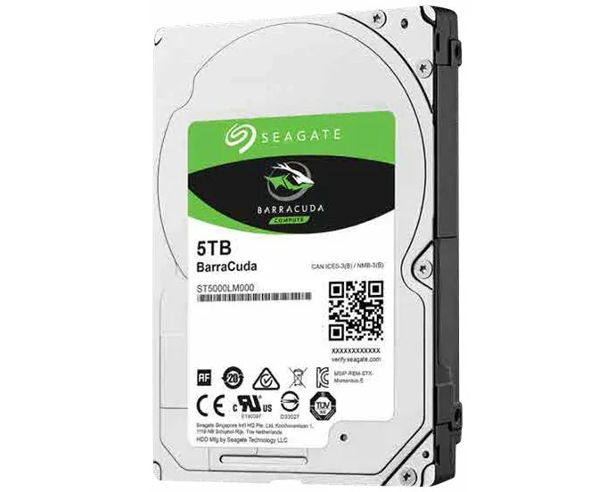 Desk HD BarraCuda 5TB 2.5" SATA 3 128MB