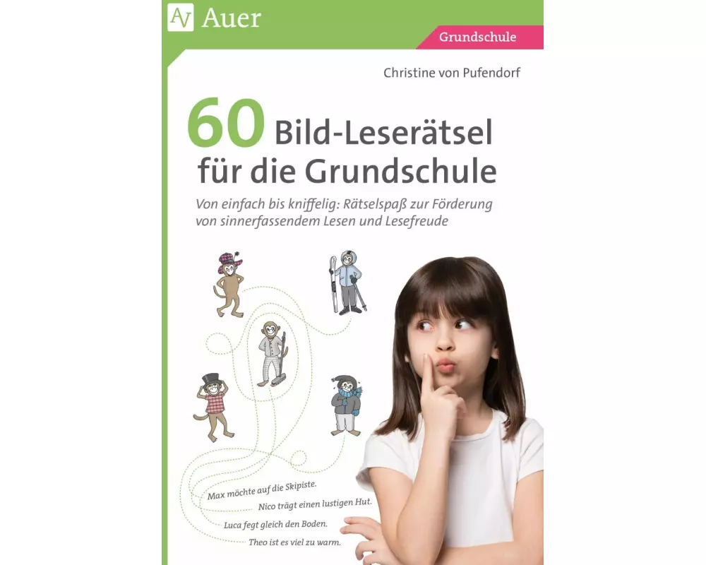 60 Bild-Leserätsel für die Grundschule