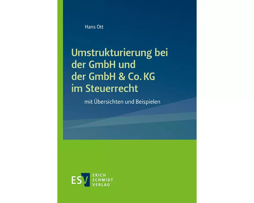 Umstrukturierung bei der GmbH und der GmbH & Co. KG im Steuerrecht