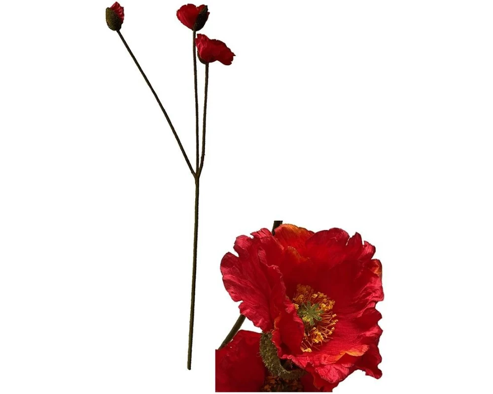 CHALET Chalet Blumenstängelmohn 105 cm