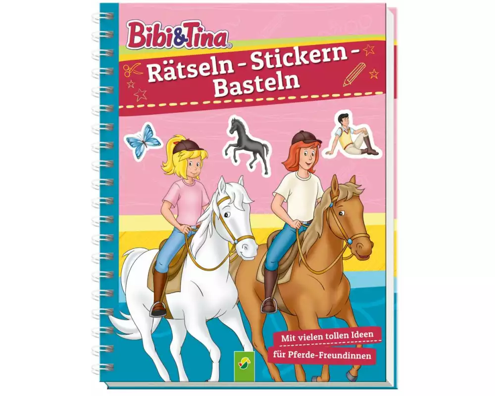 Bibi & Tina - Rätseln, Stickern, Basteln