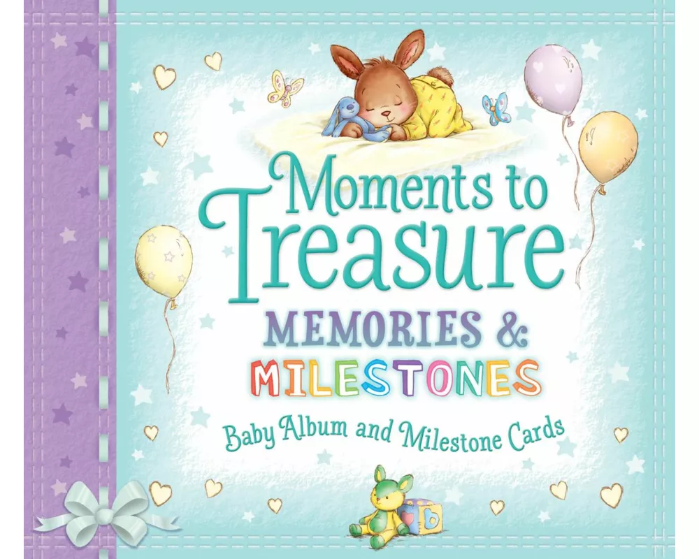 Moments to Treasure Baby Album and Milestone Cards