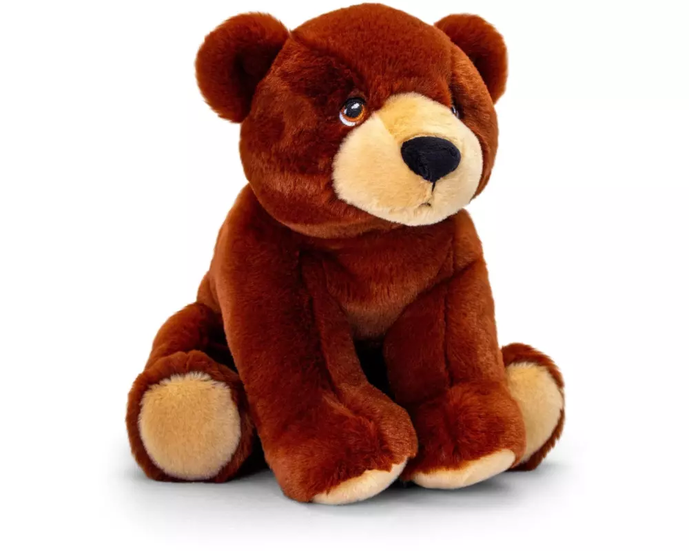 Keeleco Kuscheltier Braunbär 18 cm