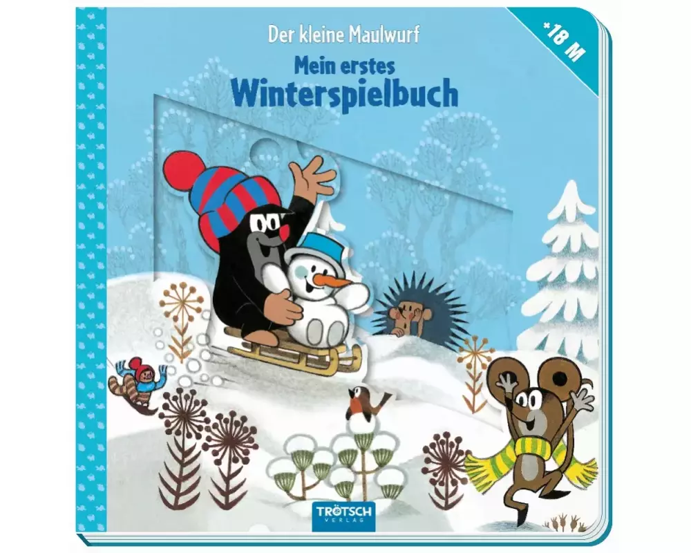 Der kleine Maulwurf - Winterspielbuch ab 18 Monaten