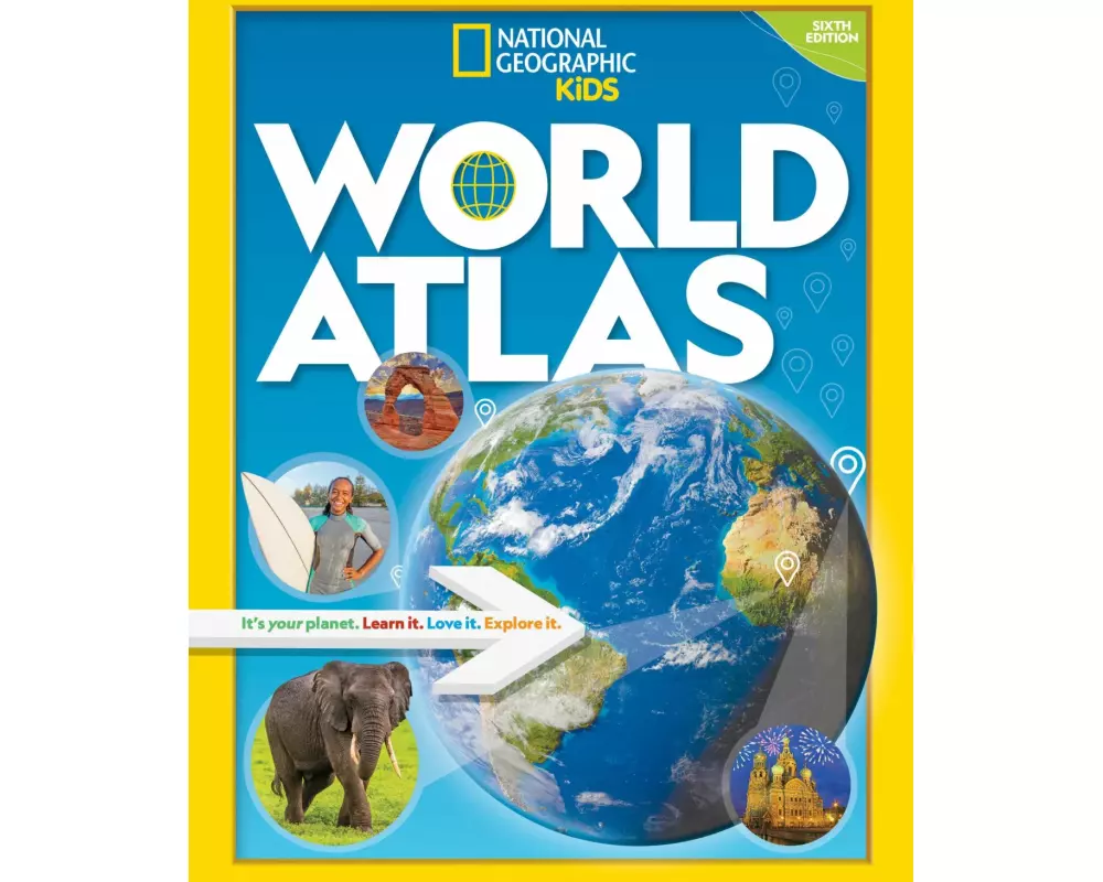 National Geographic Kids World Atlas, 6th Edition