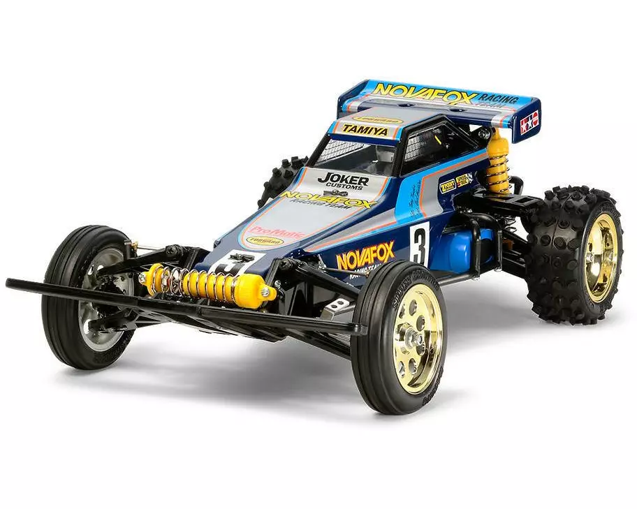 Tamiya Buggy Novafox 2WD Bausatz mit ESC, 1:10