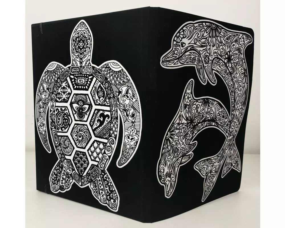 Tataruga Malset Mappe Delfine+Schildkröte A4