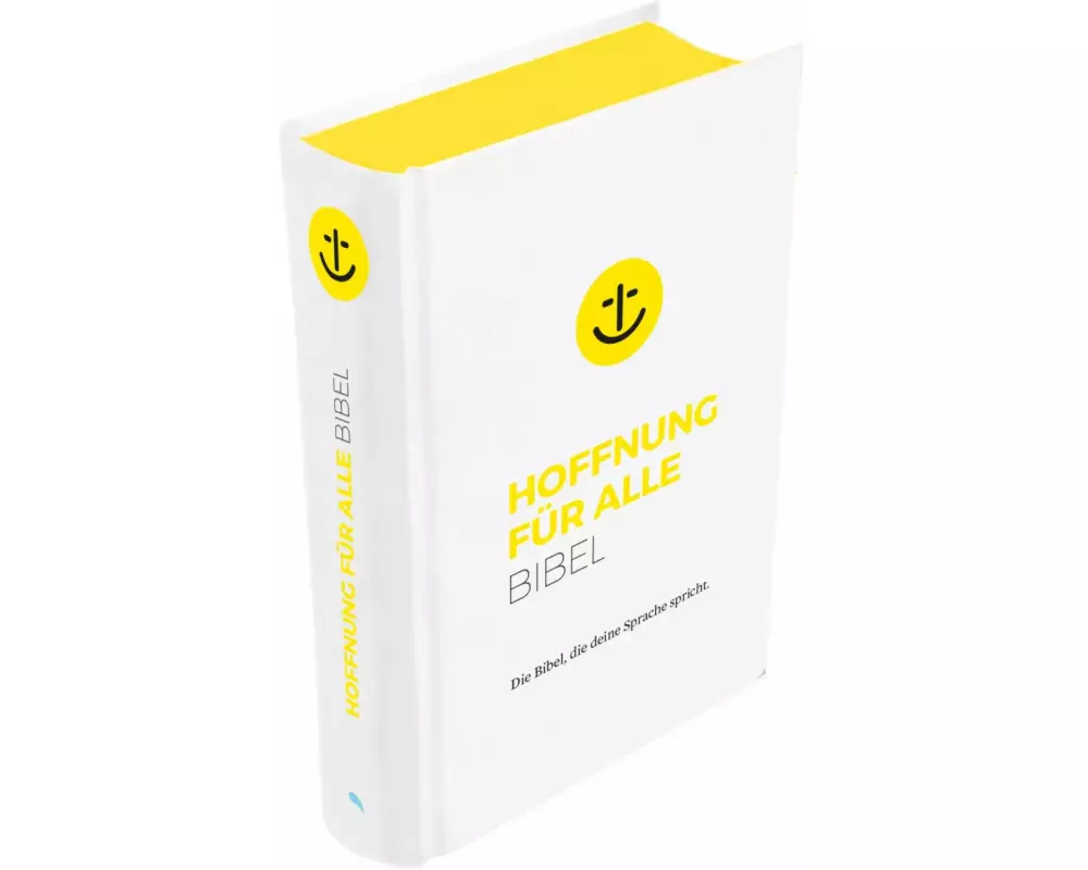 Hoffnung für alle. Die Bibel - "White Hope Edition" - Mittelformat mit Banderole