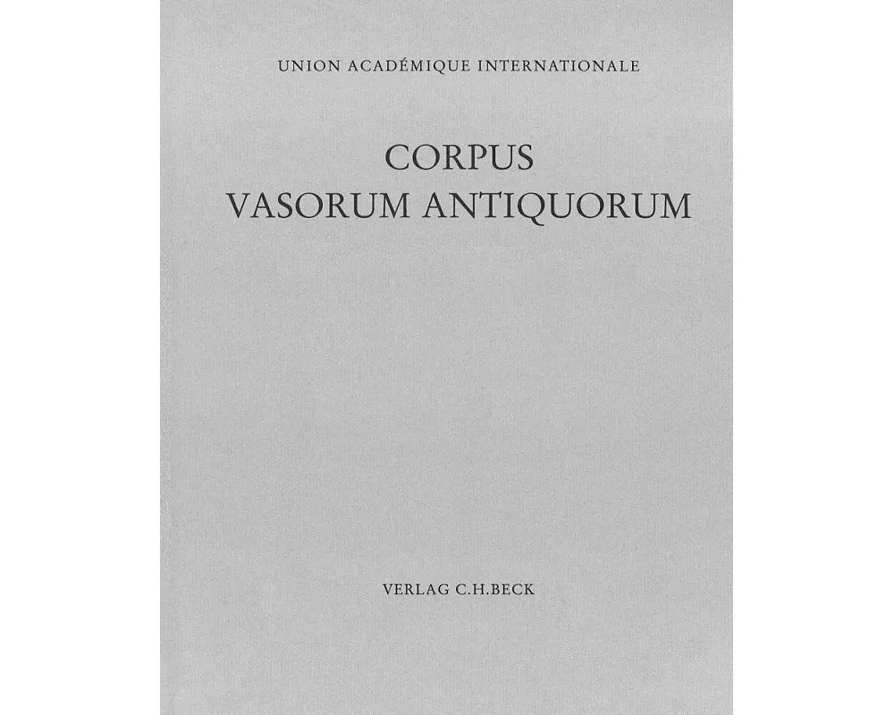 Corpus Vasorum Antiquorum Bd. 34: Hannover Band 1