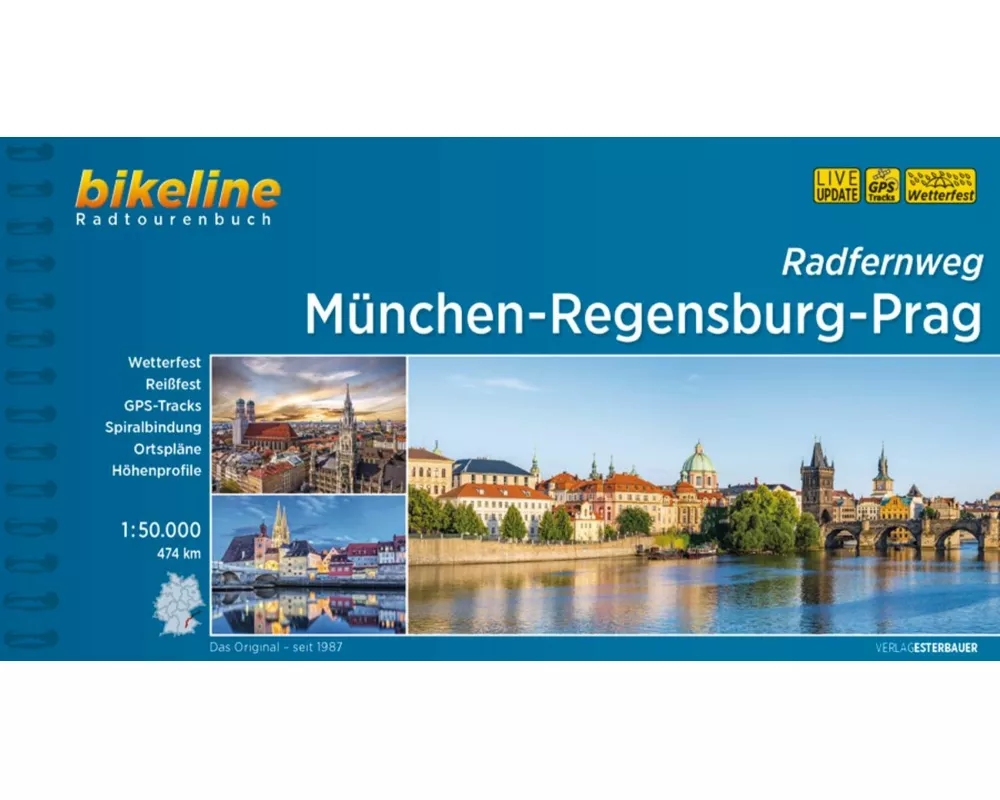 München-Regensburg-Prag Radfernweg