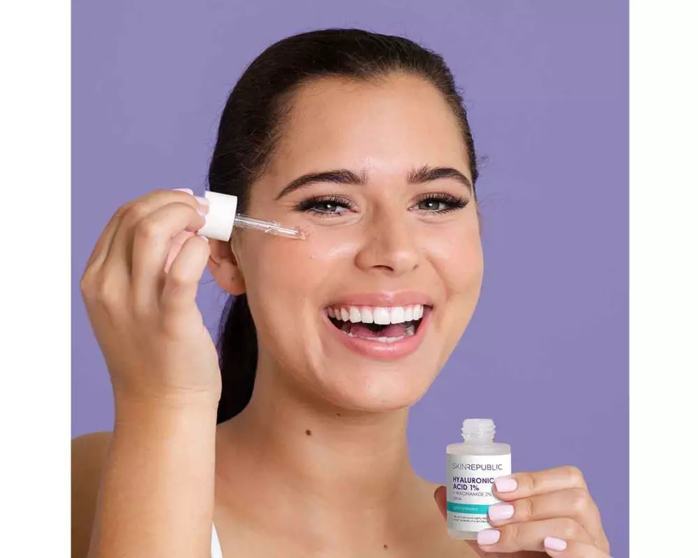 SkinRepublic Gesichtsserum Hyaluronic Acid 1% 30 ml