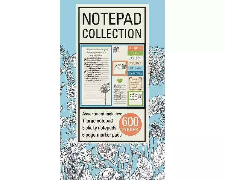 Book of Sticky Notes: Notepad Collection (Bohemian)