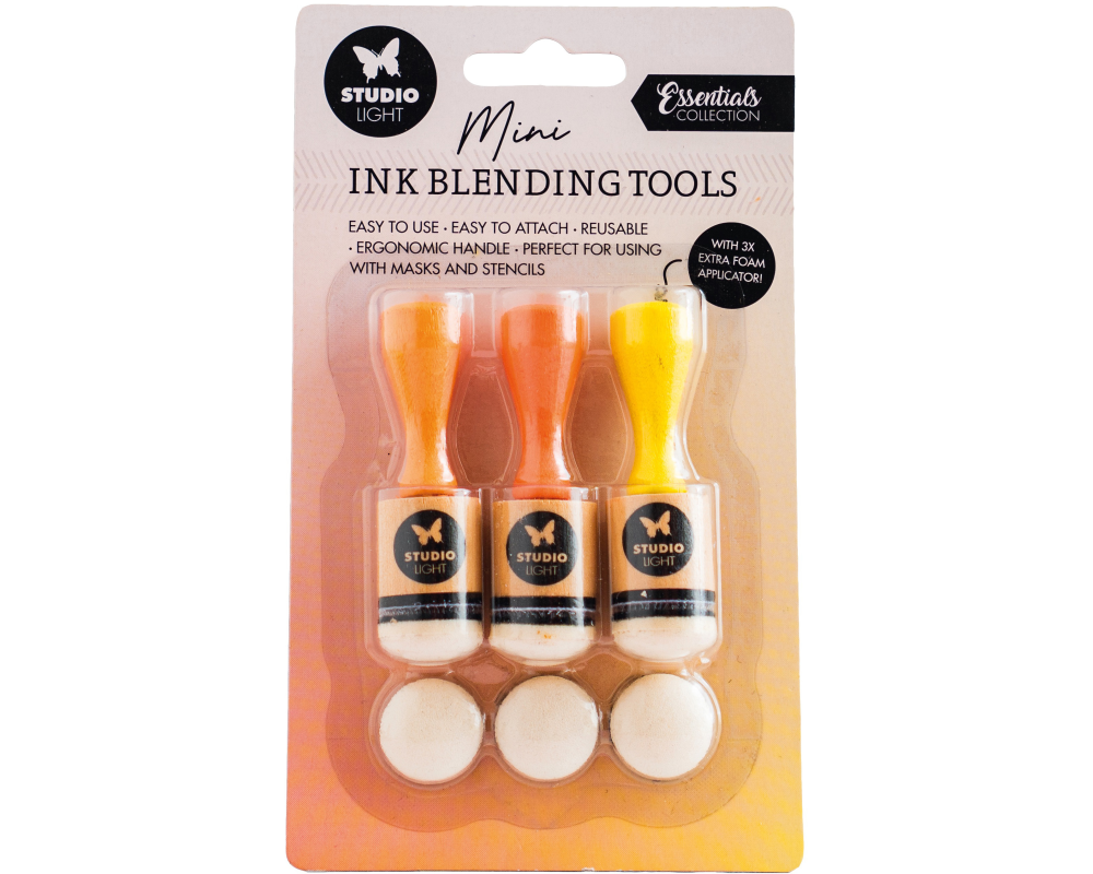 SIZZIX Farbmischwerkzeuge INKAP03 Pads 2 cm 6 Stück