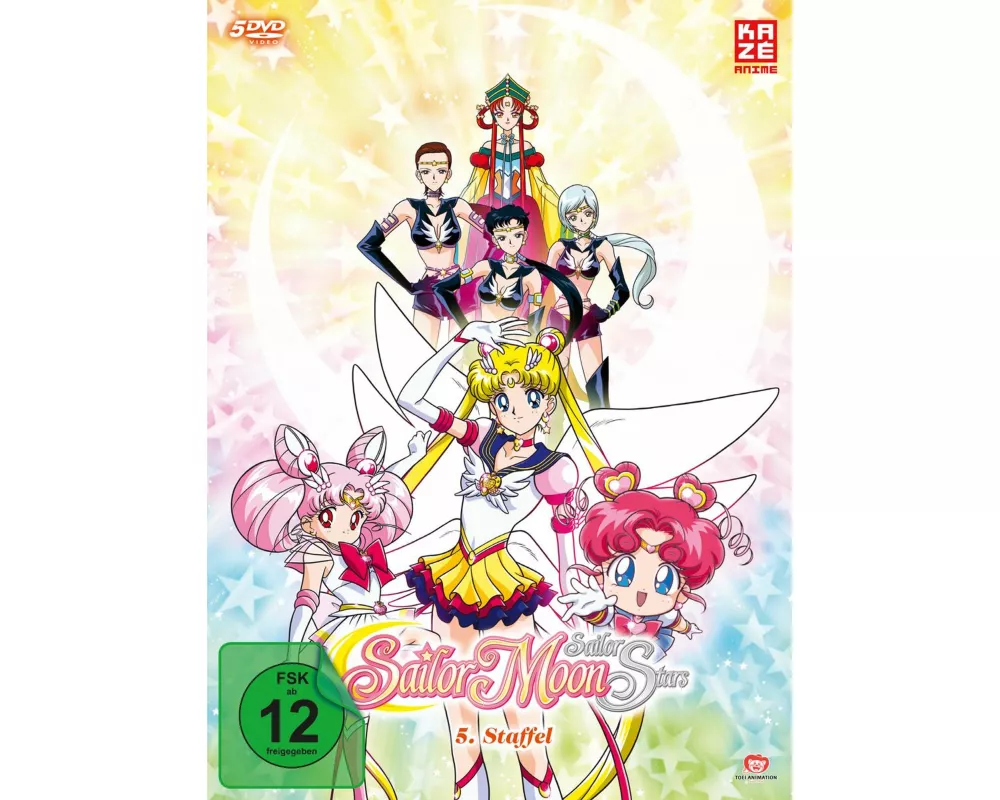 Sailor Moon - Staffel 5 - DVD-Box (Episoden 167-200)
