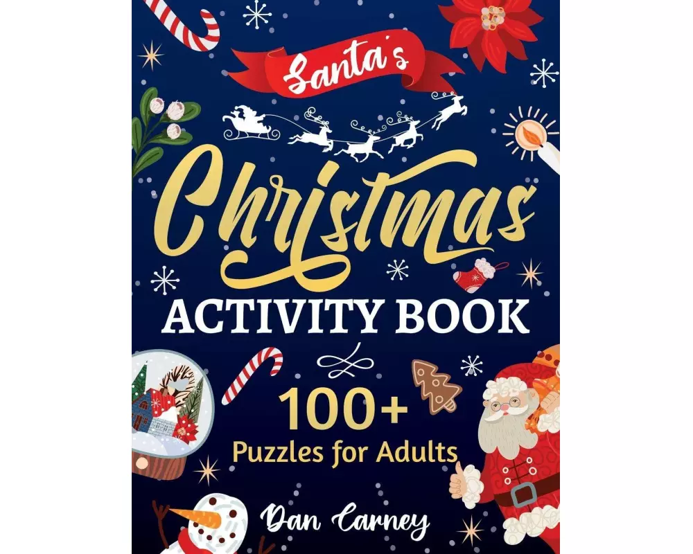 Santa's Christmas Activity Book