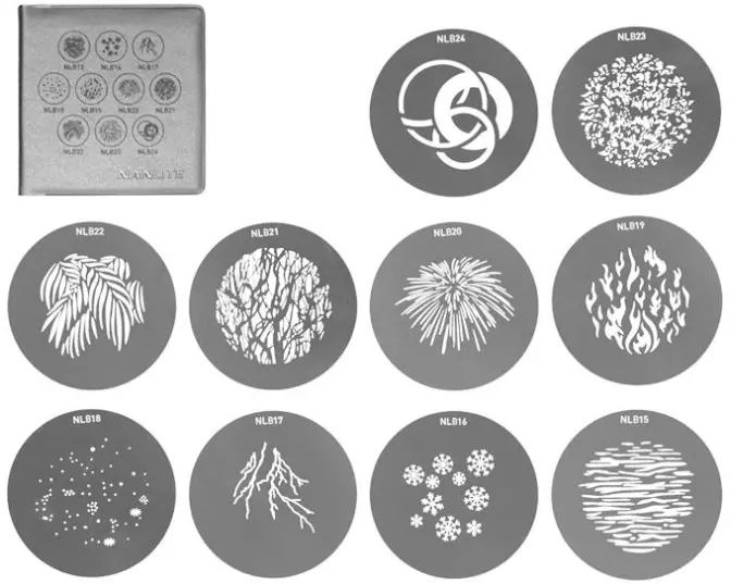 Nanlite AS-GB-B-SET2 Gobo Set 2