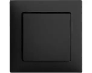 Feller EDIZIOdue Abdeckset 3 x T12 Schwarz