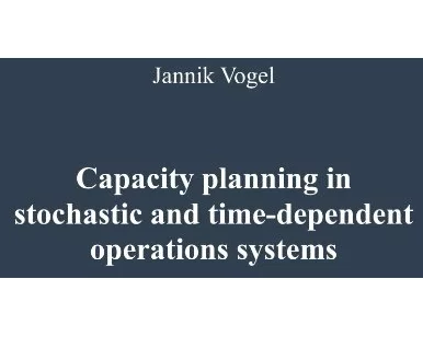 Capacity planning in stochastic and time-dependent operations systems