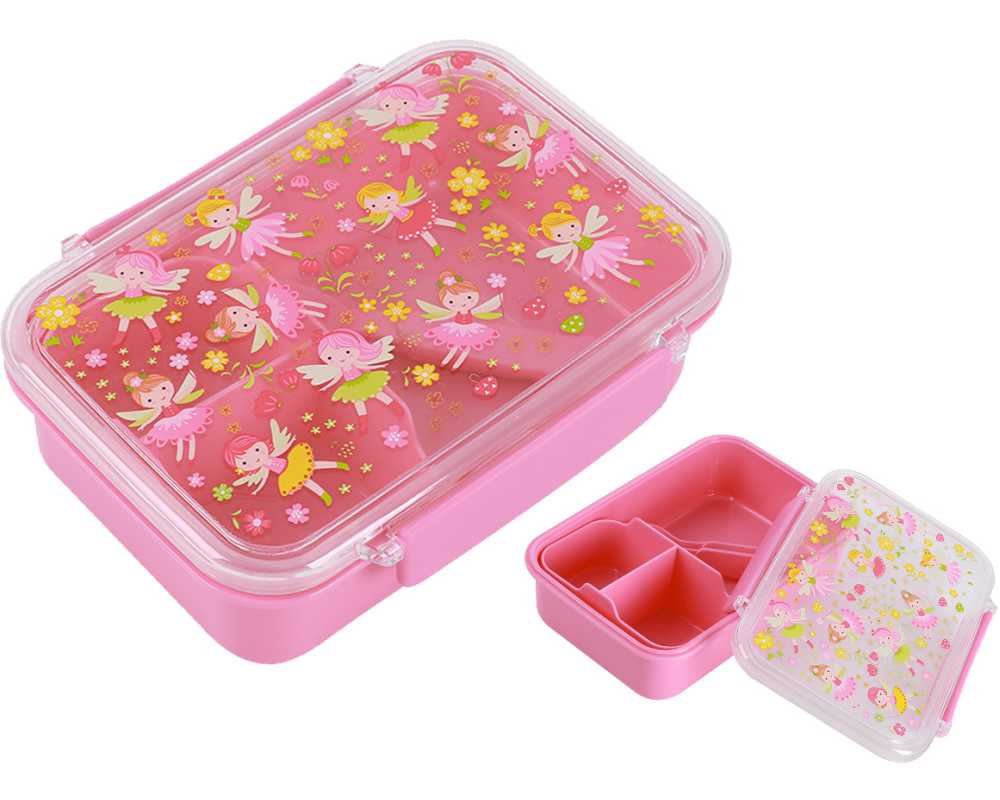 I-DRINK Lunchbox Fairy ID2012 mit Löffel + Gabel