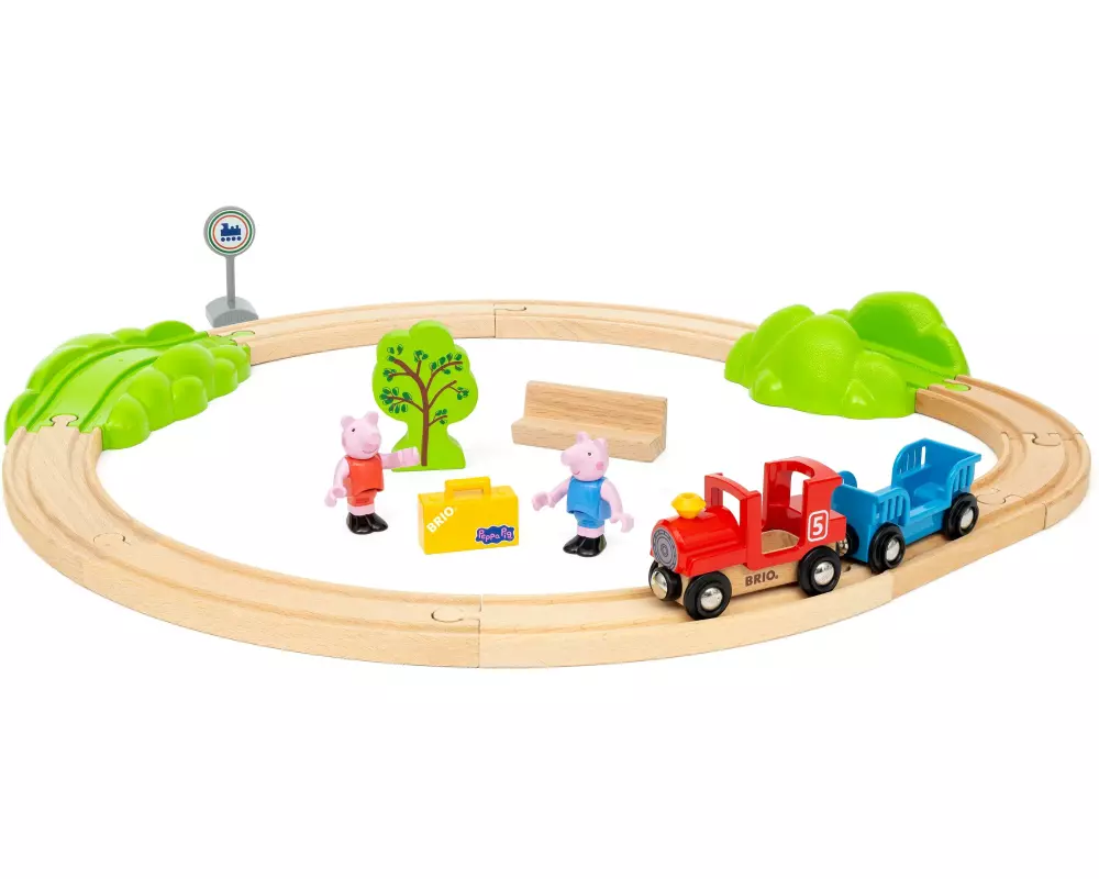 BRIO Holzspielzeug Peppa Pig Train Set