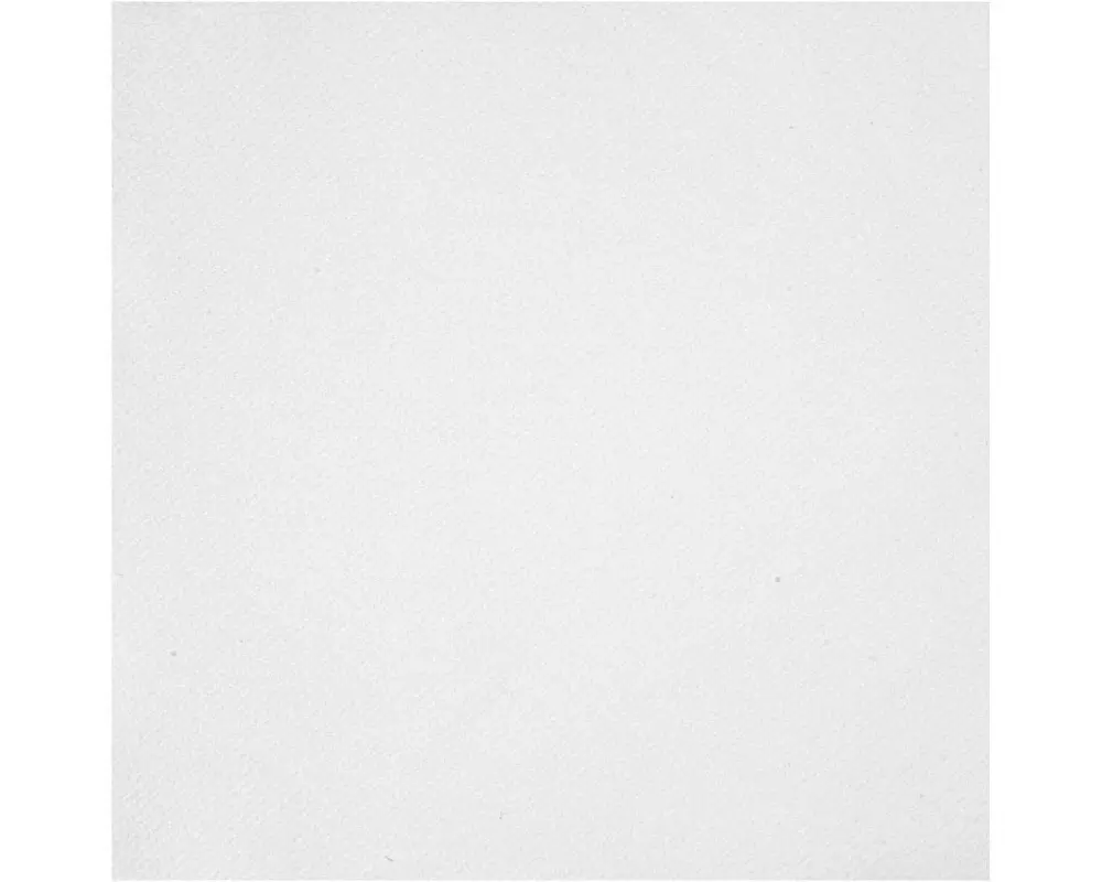 Creativ Company Papierservietten 40 cm x 40 cm, 20 Stück, Weiss