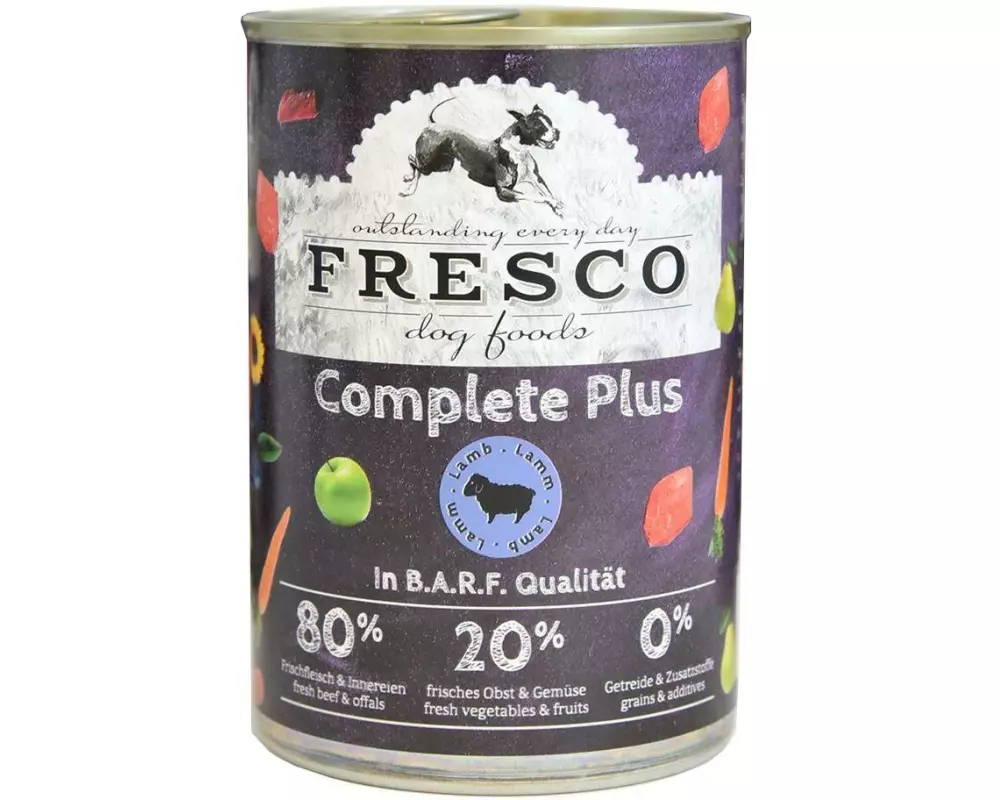 FRESCO Nassfutter Complete Plus Lamm 400 g