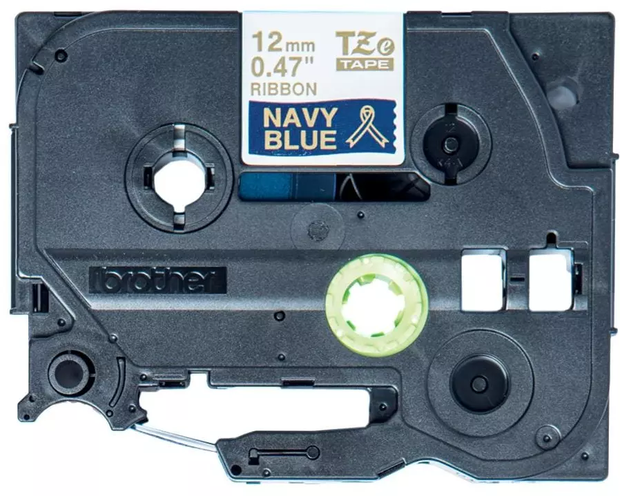 Brother Beschriftungsband TZe-RN34 Gold auf Blau