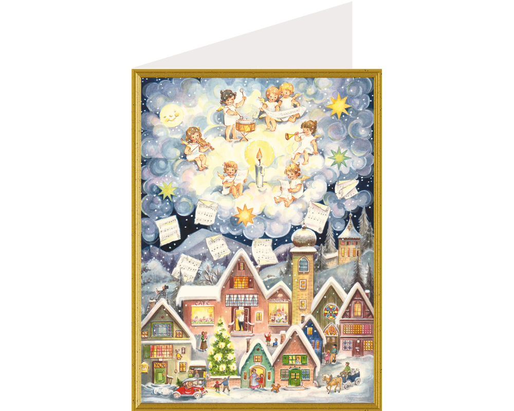 SELLMER Weihnachtskarte 9900 99015 Engelskonzert