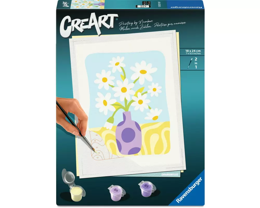 Ravensburger Malen nach Zahlen CreArt Kamillen
