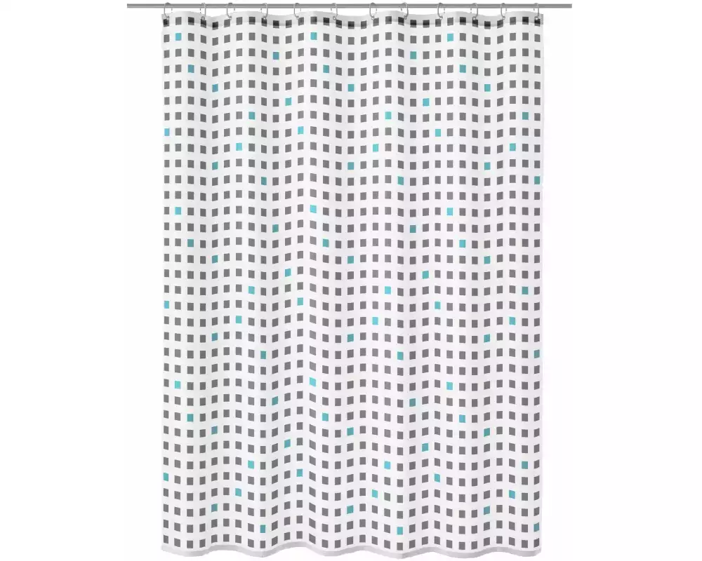 Kleine Wolke Duschvorhang Casket 180 x 200 cm, Grau