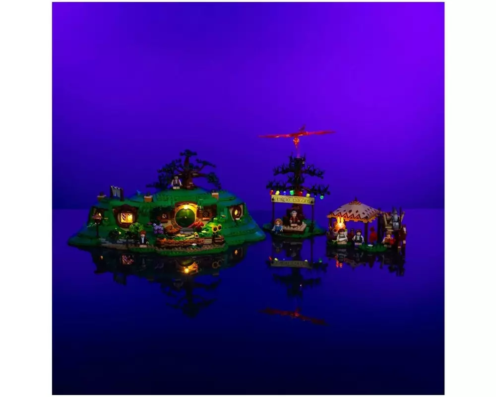 Light My Bricks LED-Licht-Set für LEGO 10354 Der Herr der Ringe