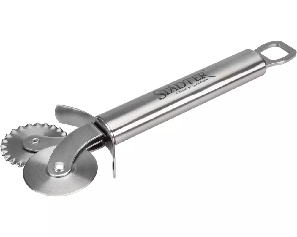 Städter Teigrädchen 16 cm, Silber