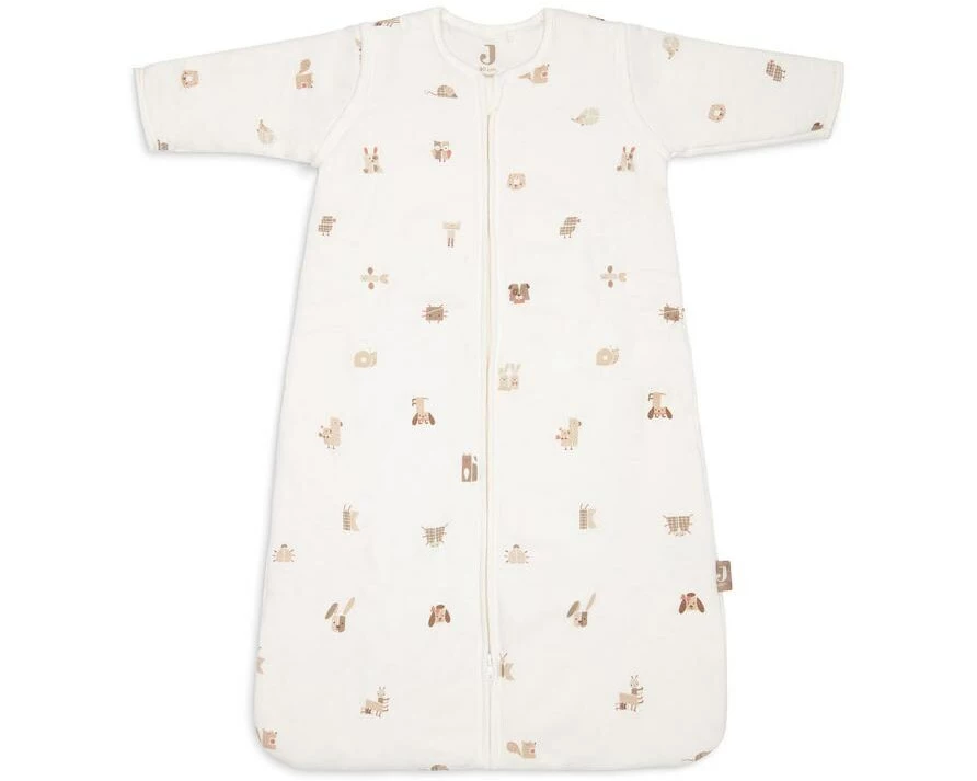 Jollein Baby-Ganzjahresschlafsack Animal Friends 90 cm
